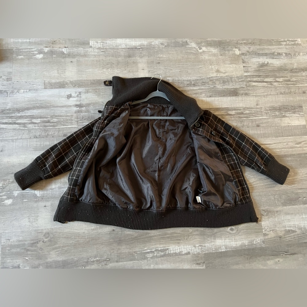 Brown Checkered Jacket - image 6